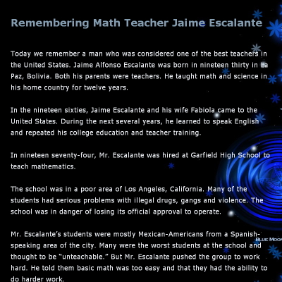 remembering math teacher jaime escalante